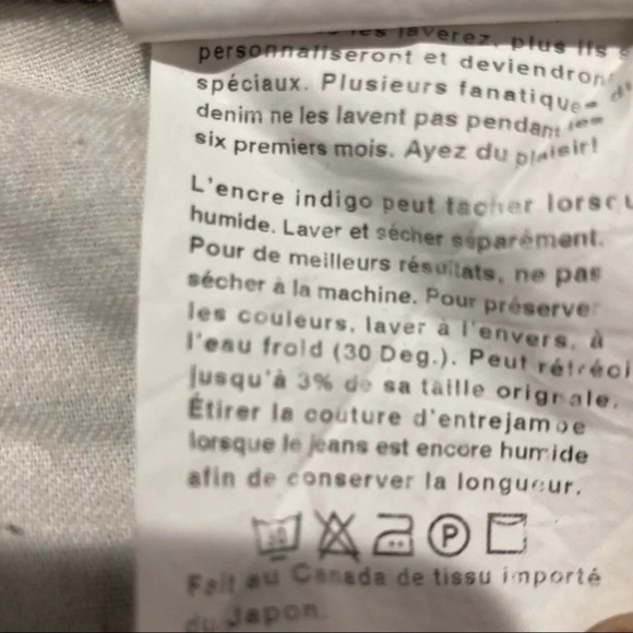 NAKED & FAMOUS Sz 29 Weird Guy Frankenstein 2 Button Fly Jeans - Picture 9 of 11